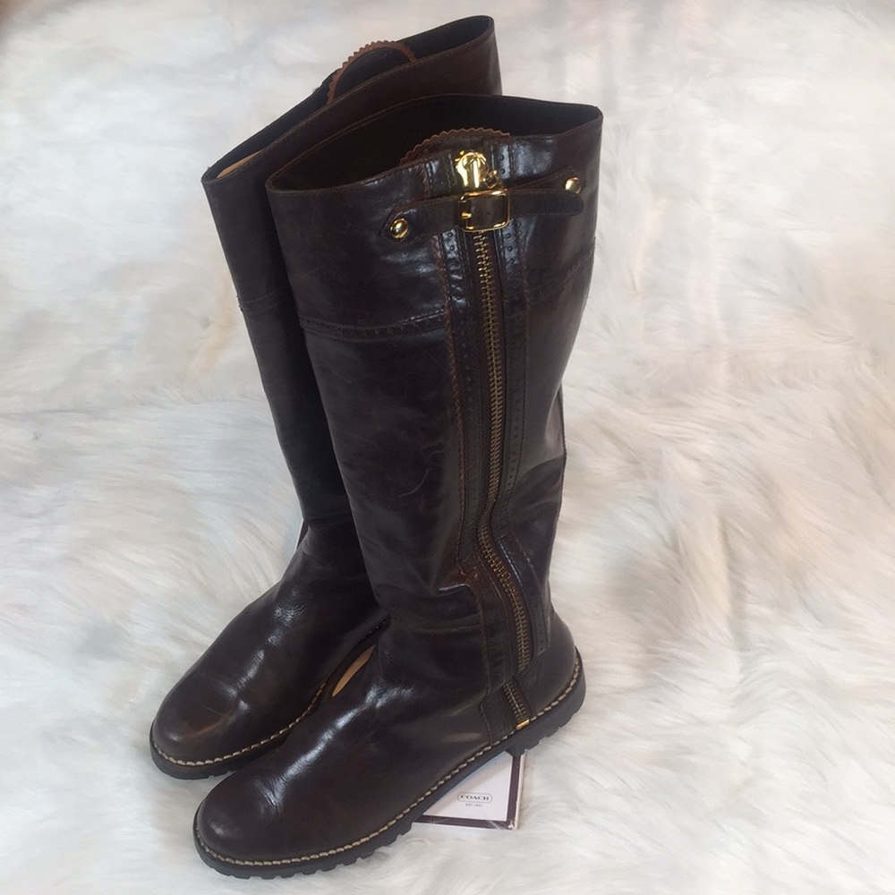 Vintage Michael Kors Chocolate Brown  Riding Boots